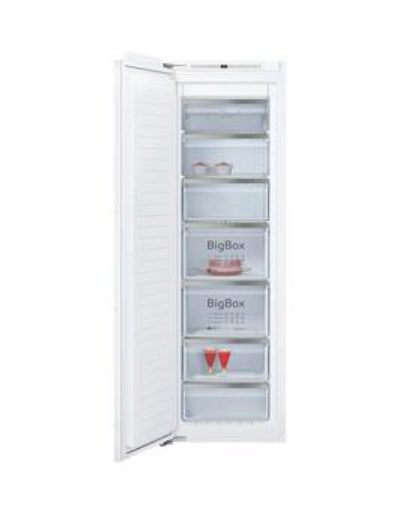 Neff Gi7813E30G 55Cm Frost Free Integrated Upright Freezer - White Neff Gi7813E30G 55Cm Frost Free Integrated Upright Freezer - White